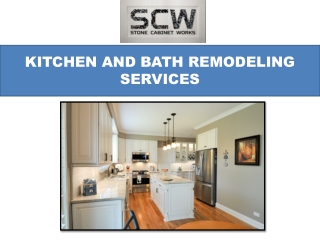 Kitchen and Bath Remodeling Services