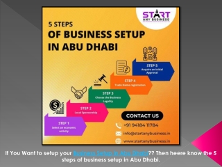 Business Setup in Abu Dhabi