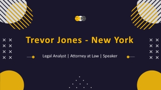 Trevor Jones - New York - A Highly Trained Expert