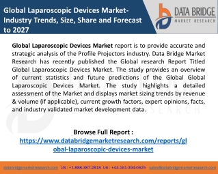 Global Laparoscopic Devices Market PDF