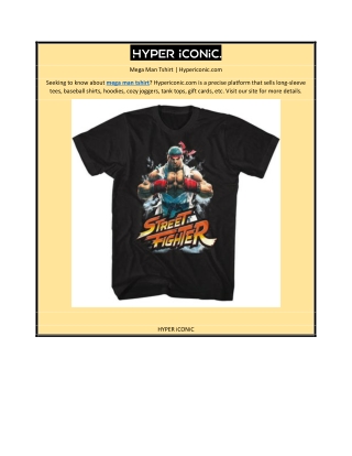 Mega Man Tshirt