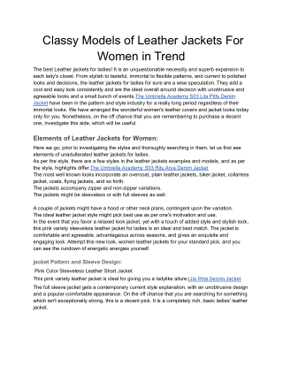 classy-models-of-leather-jackets-for-women-in-trend