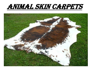 Animal Skin Carpets In Dubai