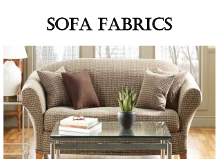 Sofa Fabrics In Abu Dhabi