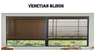 Venetian Blinds In Dubai