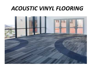Acoustic Vinyl Flooring In Abu Dhabi