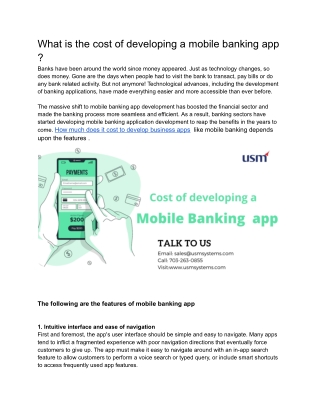 mobile banking blog - Google Docs