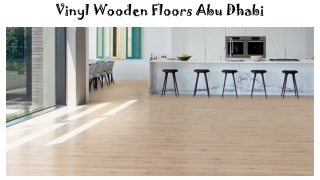 Vinyl Wooden Flooring In Dubai