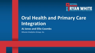 Oral Health and Primary Care Integration