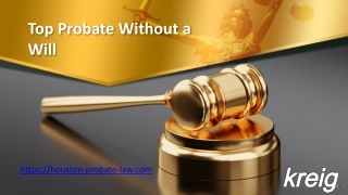 Top Probate Without a Will - Houston-probate-law.com