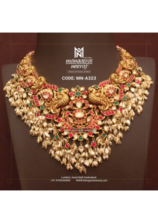 Traditional Nakshi Kundan Necklace