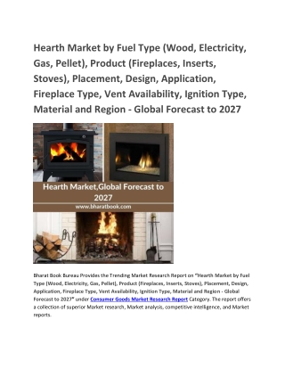 Hearth Market,Global Forecast to 2027