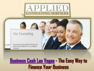 Business Cash Las Vegas
