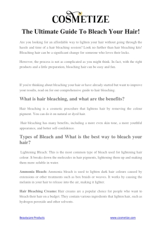 the-ultithe-ultimate-guide-to-bleach-your-hairmate-guide-to-bleach-your-hair!