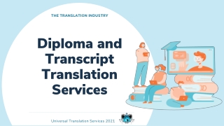 Diploma and Transcript Translation Service