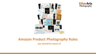 Amazon Product Photography Rules