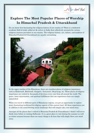 Luxury Cottages in Dalhousie