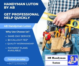 AB Handyman Luton - Professional Handyman Services in Luton