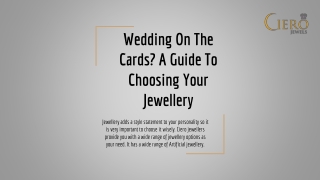Wedding On The Cards_ A Guide To Choosing Your Jewellery