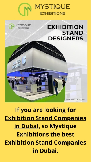 Exhibition Stand Companies in Dubai