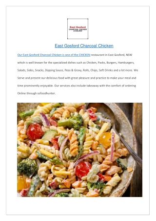 East Gosford Charcoal Chicken