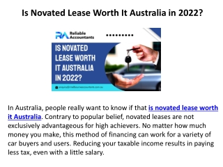 Is Novated Lease Worth It Australia in 2022