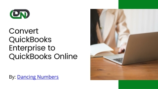 Convert QuickBooks Enterprise to QuickBooks Online