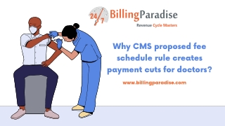 Why CMS proposed fee schedule rule creates payment cuts for doctors