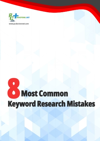 8 Most Common Keyword Research Mistakes