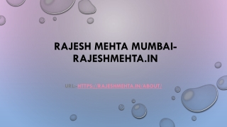 Rajesh Mehta Mumbai- RajeshMehta