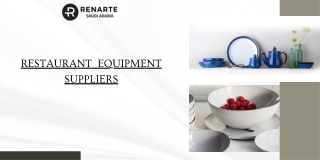 Restaurant  Equipment Suppliers