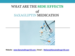 What are the serious side effects of Saxagliptin