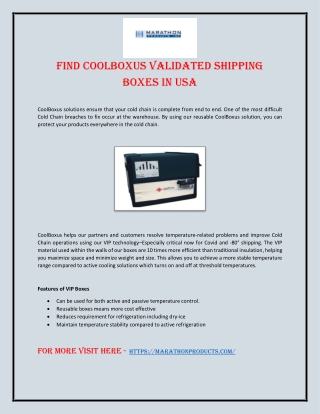 Find CoolBoxus Validated Shipping Boxes in USA