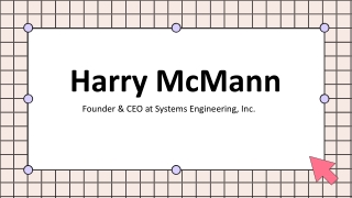 Harry McMann - An Experienced Business Strategist