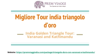 Migliore Tour india triangolo d’oro