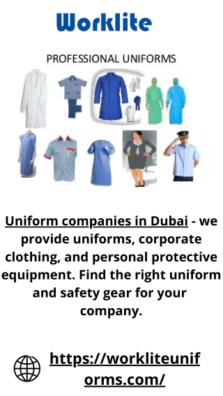 Uniform Companies in Dubai