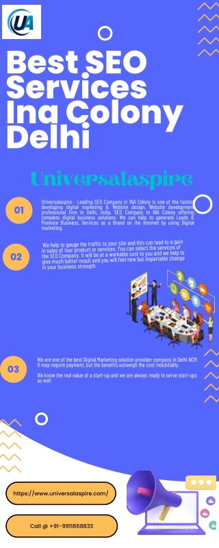SEO Marketing Company Ina Colony Delhi