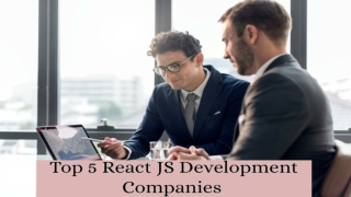 Best React JS Development Companies in 2022