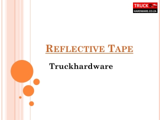 Reflective Tapes - Truckhardware