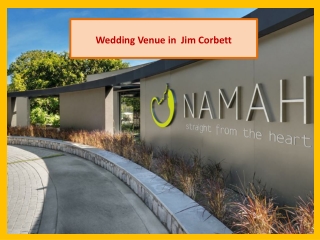 Wedding Venues in Jim Corbett