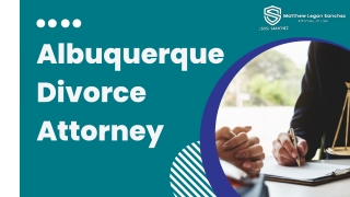 Albuquerque Divorce Attorney - (505) Sanchez