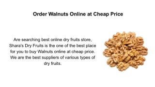 Buy Cashew Nuts Online - Shara's Dry Fruits