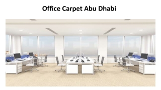 Office Carpet Abu Dhabi