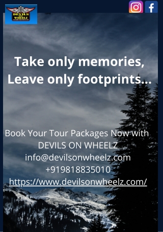 Manali to Leha Ladakh Tour Packages - Devilsonwheelz