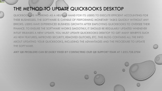 Complete process to Update QuickBooks Desktop easily