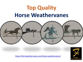 Top Quality Horse Weathervanes USA