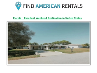 Florida - Excellent Weekend Destination in United States
