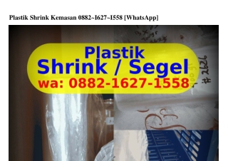 Plastik Shrink Kemasan Ö88ᒿ.l6ᒿ7.l558[WA]