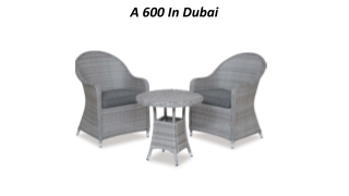A600 Outdoor Living Set Dubai
