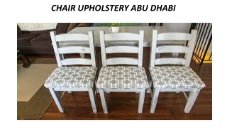Chair Upholstery Abu Dhabi